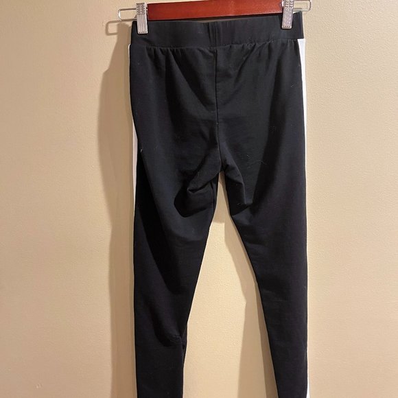 H&M Divided black leggings with white stripe size S - Picture 5 of 8